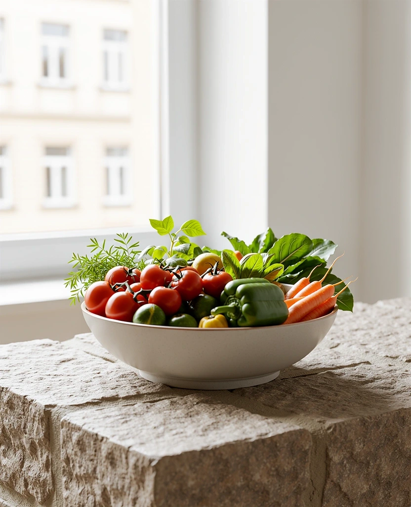 Ingrediente proaspete pentru o nutriție echilibrată